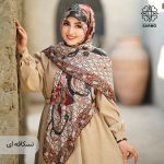 روسری نخ پنبه سیمرغ - Image 12