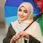 روسری گوشی هفت رنگ