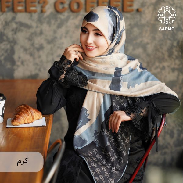روسری نخ پنبه سارنگ -اقتصادی - تصویر 14