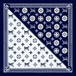 روسری ابریشم کجراه لوورا - Image 14