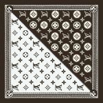 روسری ابریشم کجراه لوورا - Image 11