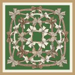 روسری ابریشم کجراه پاپیون - Image 13