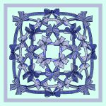 روسری ابریشم کجراه پاپیون - Image 19