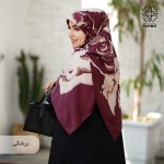 روسری ابریشم کجراه رزالیا - Image 12
