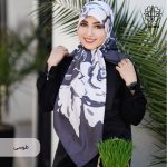 روسری ابریشم کجراه رزالیا - Image 2