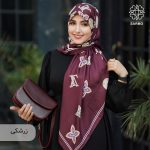 روسری ابریشم کجراه تارا - Image 2