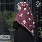 روسری ابریشم کجراه تارا - Image 3