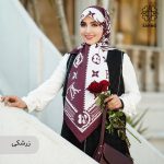 روسری ابریشم کجراه لوورا - Image 8