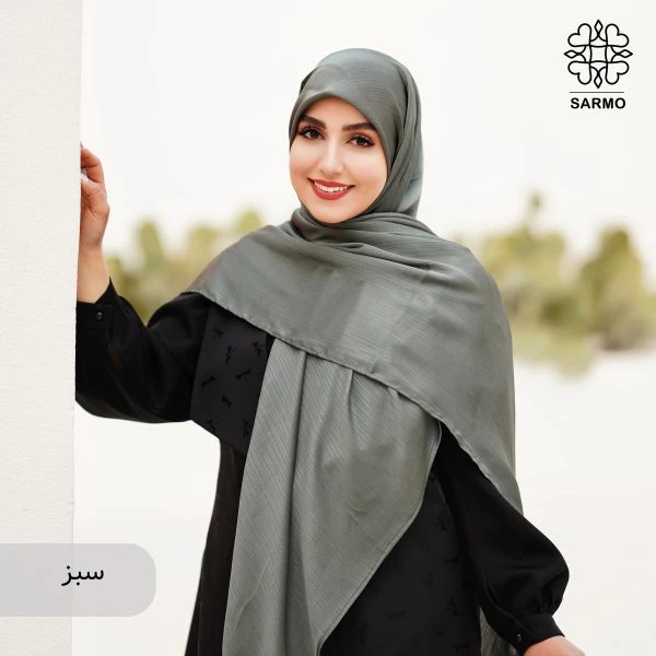 روسری ساتن ابریشم نفیس - اقتصادی - تصویر 8