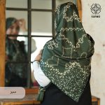 روسری ابریشم کجراه سارمولویی - Image 3