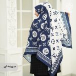 روسری ابریشم کجراه لوورا - Image 13
