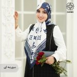 روسری ابریشم کجراه لوورا - Image 12