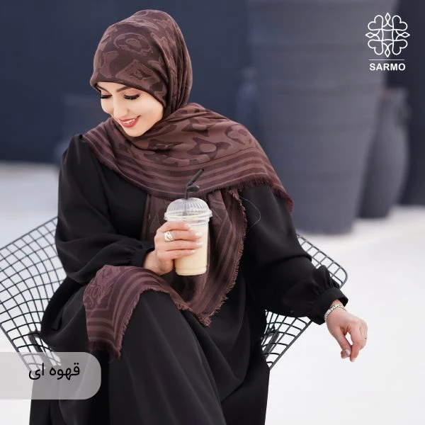 روسری نخ ابریشم گلنار - تصویر 7