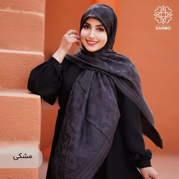 روسری نخ ابریشم گلنار - تصویر 4