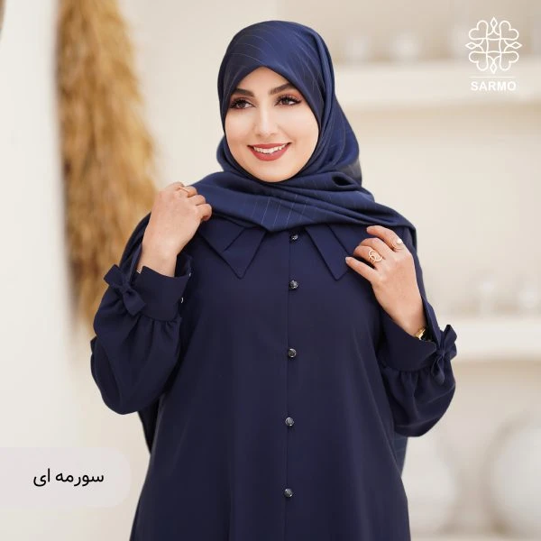 شومیز الیزه پاپیون - Image 5