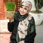 روسری ابریشم کجراه رزالیا