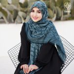 روسری نخ ابریشم گلنار