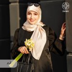 روسری ساتن ابریشم نفیس - Image 7