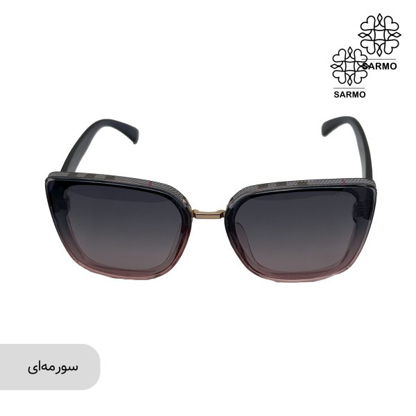 عینک قاب چهارخونه طرح باربری - تصویر 4