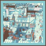 روسری ابریشم کجراه بام خیال - Image 3