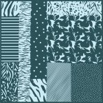 روسری ابریشم کجراه چهل تیکه - Image 3