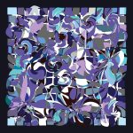 روسری ابریشم کجراه پرنگار - Image 5