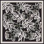 روسری ابریشم کجراه پیونی - Image 11