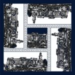 روسری ابریشم کجراه بنا - Image 14