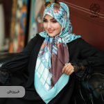 روسری ابریشم کجراه بام خیال - Image 2
