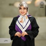 روسری ابریشم کجراه ارغوان - Image 14