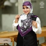 روسری ابریشم کجراه بنا - Image 9