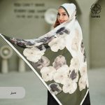 روسری ابریشم کجراه خاطره - Image 3