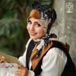 روسری ابریشم کجراه بنا - Image 15