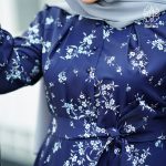 عبا پیراهنی سرمه - Image 4