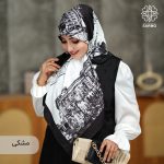 روسری ابریشم کجراه بنا - Image 2