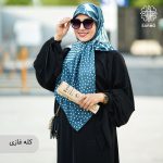 روسری ابریشم کجراه چهل تیکه - Image 2