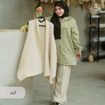 ست شومیز و شلوار و وست شکوفه - Image 9