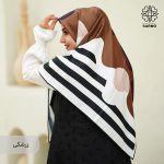 روسری ابریشم کجراه دریا - Image 12