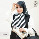 روسری ابریشم کجراه دریا - Image 5