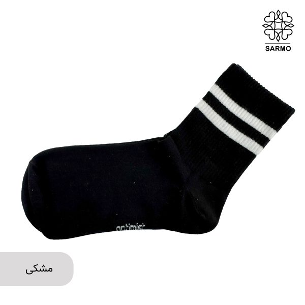 جوراب طرح دوخط ساقدار - تصویر 3