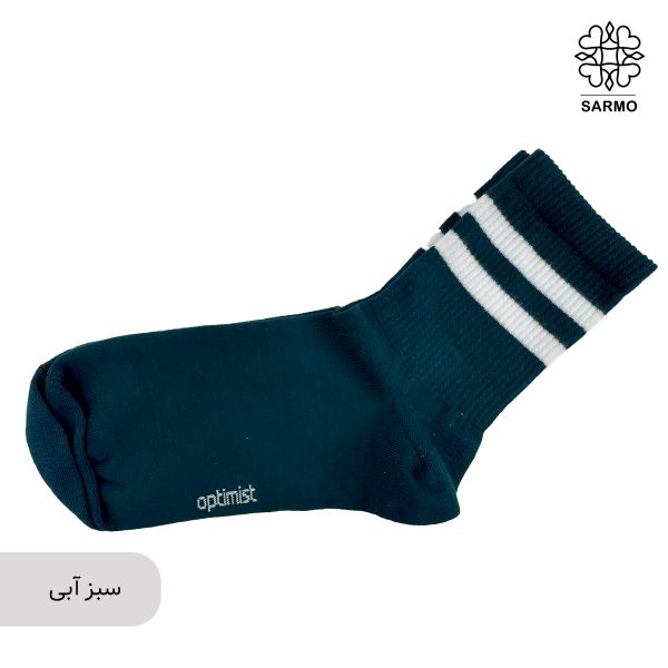جوراب طرح دوخط ساقدار - تصویر 4