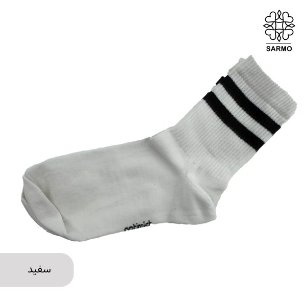 جوراب طرح دوخط ساقدار - تصویر 10