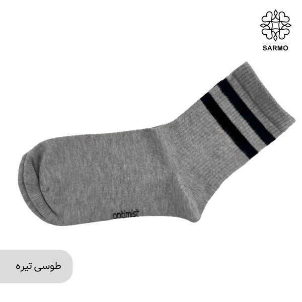 جوراب طرح دوخط ساقدار - تصویر 6
