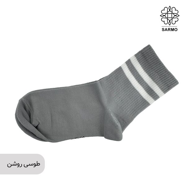 جوراب طرح دوخط ساقدار - تصویر 7