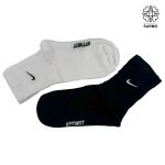 جوراب گلدوزی طرح نایکی ساقدار