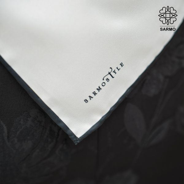 روسری ابریشم کجراه گلرخ - اقتصادی - Image 12