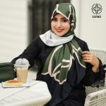 روسری ابریشم کجراه گلرخ