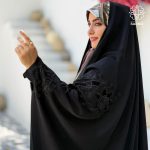 چادر آویز عباسی کرپ ندای کره اصل - Image 3