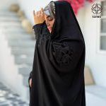 چادر آویز عباسی کرپ ندای کره اصل - Image 4