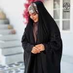 چادر آویز عباسی کرپ ندای کره اصل - Image 2